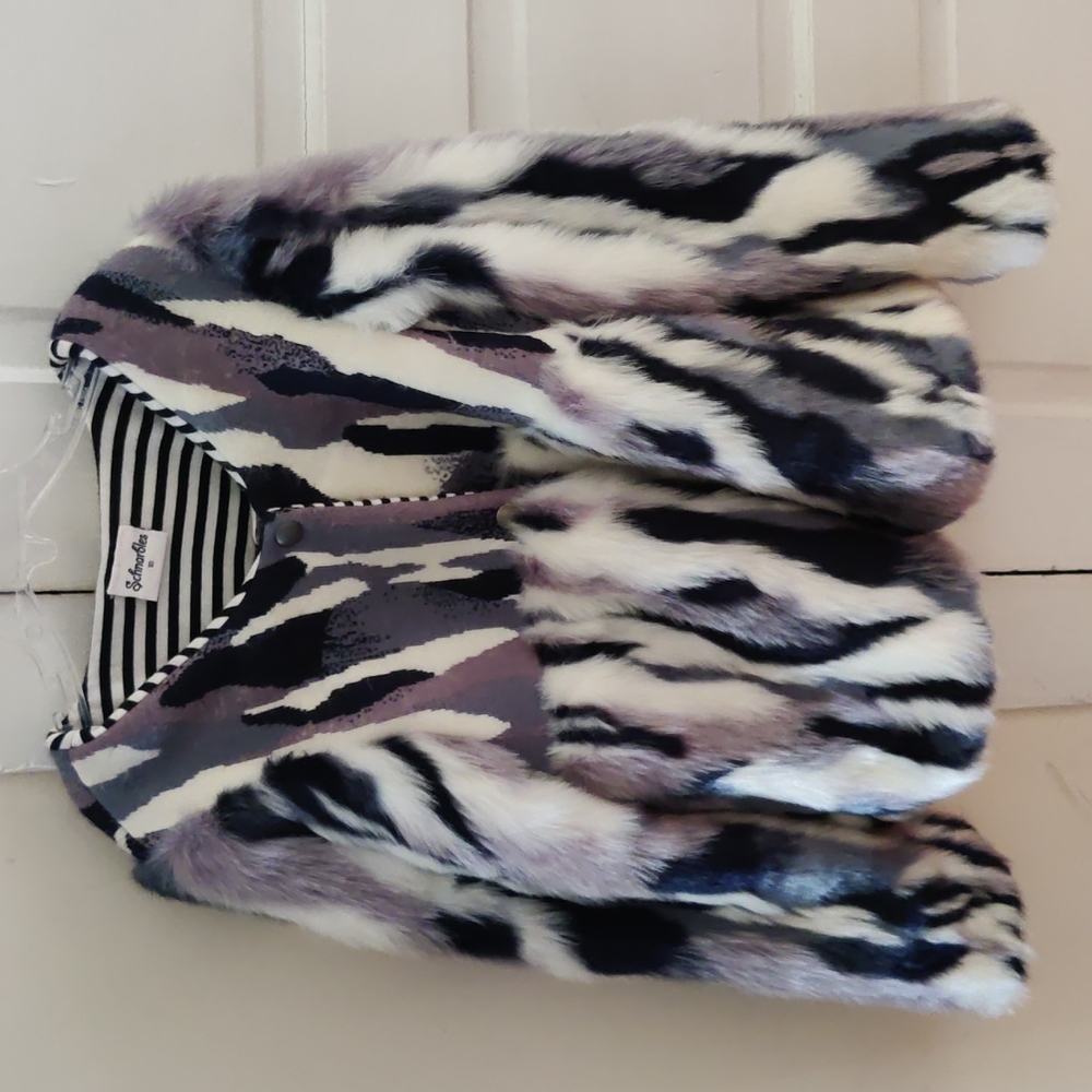 Faux fur jacket